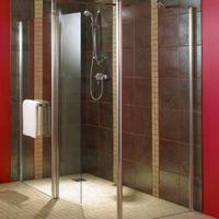 aquadry walk in shower screen end panel w900mm