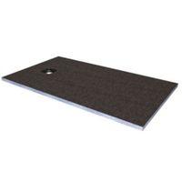 Aquadry End Drain Shower Tray Former Kit (L)1600mm (W)900mm