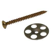 Aquadry Wet Room Washer & Screw (W)45mm (L)25 Pack of 50