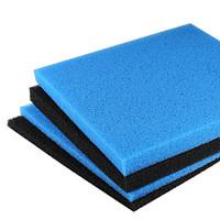 Aquarium Foam/Sponge Filter 45x45cm Universal Black Filtration Foam Fish Tank Biochemical Filter Pad