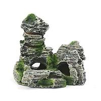 Aquarium Decoration Ornament Rocks Artificial Resin