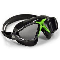 Aqua Sphere Vista Swimming Goggles - Black/Green Clear