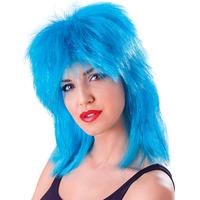 Aqua Ladies Tinsel Tina Wig