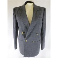 aquascutum size 12 grey wool jacket