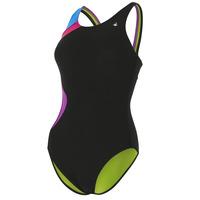 Aqua Sphere Amelia Ladies Swimsuit - Black/Blue, 42\