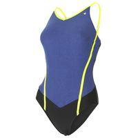 Aqua Sphere Muriel Ladies Swimsuit - Black/Blue, 34\