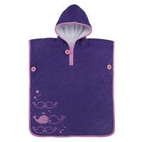Aqua Sphere Baby Poncho Towel - Purple/Pink