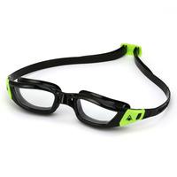 Aqua Sphere Kameleon Swimming Goggles - Black/Green, Clear