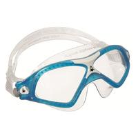 aqua sphere seal xp2 swimming goggles clear lens whiteblue