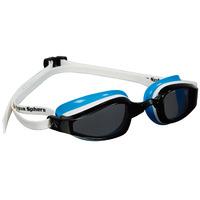 Aqua Sphere K180 Ladies Swimming Goggles - Tinted Lens - White/Blue