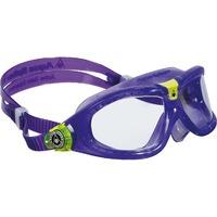 Aqua Sphere Seal 2 Kids Swimming Mask - Clear Lens - Purple