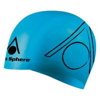 Aqua Sphere Tri Silicone Swimming Cap - Blue