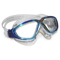 aqua sphere vista swimming mask clear lens blackblue