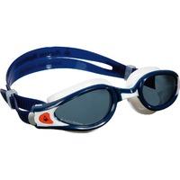 Aqua Sphere Kaiman Exo Swimming Goggles - Tinted Lens - Blue/White
