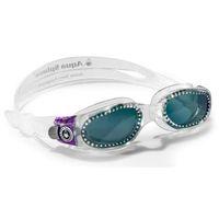 Aqua Sphere Kaiman Lady Tinted Lenses Swimming Goggles - Clear / Purple