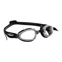 Aqua Sphere K180 Goggles with Clear Lens - Black