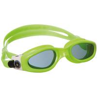 Aqua Sphere Kaiman Small Fit Swimming Goggles - Tinted Lens - Green/White