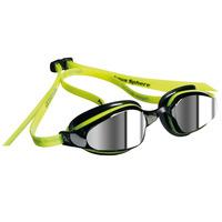 aqua sphere k180 swimming goggles mirrored lens