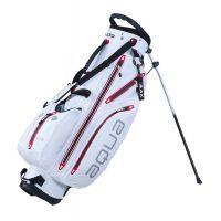 aqua 7 waterproof stand bag whitered