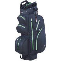 Aqua M Waterproof Cart Bag - Black/Lime