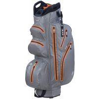 Aqua M Waterproof Cart Bag - Grey/Orange