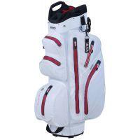 Aqua M Waterproof Cart Bag - White/Red