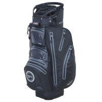 Aqua O Waterproof Cart Bag - Black/Charcoal