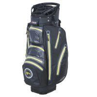 Aqua O Waterproof Cart Bag - Black/Yellow