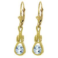 aquamarine san francisco drop earrings 13ctw in 9ct gold