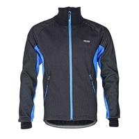 ARSUXEO Men Fleece Thermal Winter Cycling Jacket Windproof Bike Bicycle Wind Coat Clothing Casual Long Sleeve Jersey Water-resistant