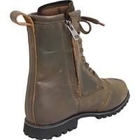 ARMR Moto Retoro Leather Motorcycle Boots 44 Brown (UK 10)