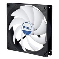 arctic f14 tc 140mm standard low noise temperature controlled case fan