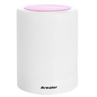 Arealer LV2016 Premium Wireless Stereo Bluetooth Speaker Box 7-Color LED Desk Bed Lamp Eyes Protection Hands-free TF Card for iPhone Android Smartphon