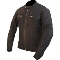 ARMR Moto Retoro Classic Leather Motorcycle Jacket
