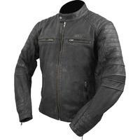 ARMR Moto Retoro Leather Motorcycle Jacket
