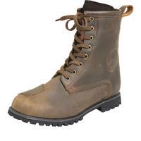 ARMR Moto Retoro Leather Motorcycle Boots