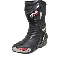 armr moto harada wp leather motorcycle boots