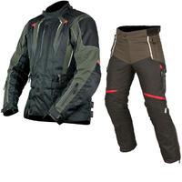 ARMR Moto Tottori 2 Jacket & Tottori Trousers Motorcycle Black Kit