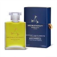 aromatherapy associates support equilibrium bath amp shower oil 55ml