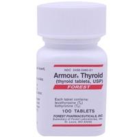 Armour Thyroid 30MG (1/2 Grain) Tablets