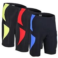 Arsuxeo Cycling Padded Shorts Unisex Bike Shorts Padded Shorts/Chamois Breathable Anatomic Design 3D Pad Spandex Polyester Patchwork