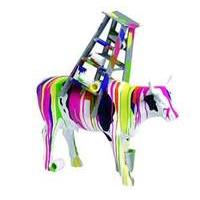 arteum 46391 Moulding GM Cow Pattern Muuu Traviesa 35 x 15 x 25 cm Multi-Coloured