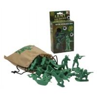 army toy soldier figurines in bag