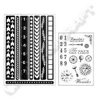 Art-C Stamps and Adhesive Stencils - Border Strips 362019