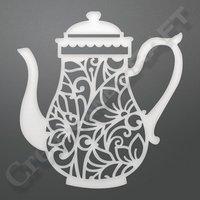 Art Deco Enchanted Tea Party Tea Pot Die 388252