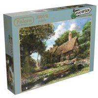 Around Britain - Riverbank Cottage Jigsaw Puzzle