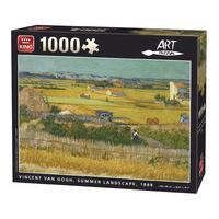 Art Collection Vincent Van Gogh, Summer Landscape 1000 Piece Jigsaw Puzzle