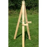 Archery Target Stand Plain wood