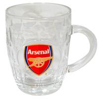 Arsenal F.c. Glass Tankard Official Merchandise
