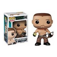 arrow island scarred oliver queen exclusive pop vinyl figure